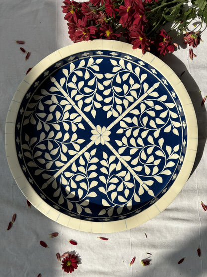 Elysian Inlay Tray- Round